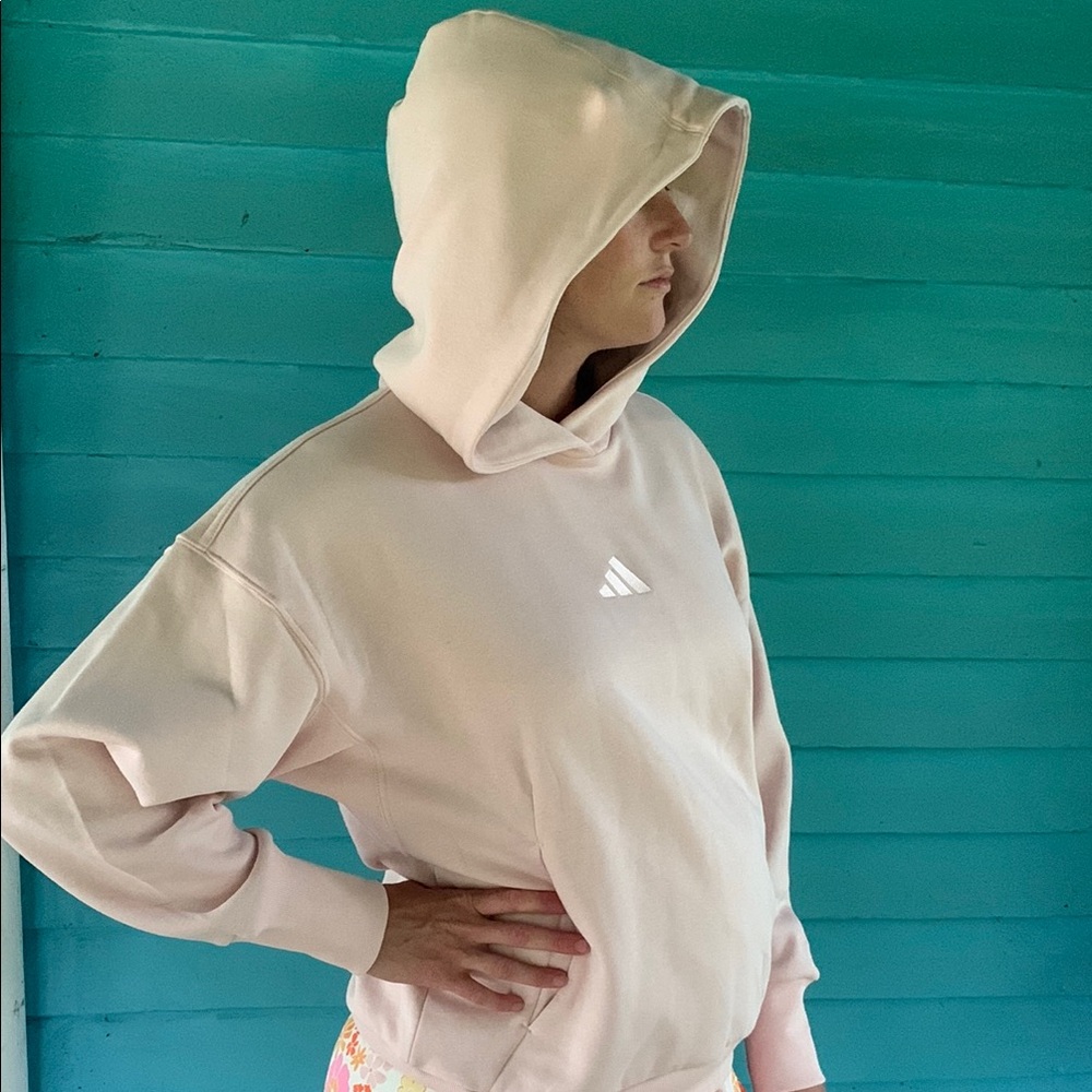 NWT Adidas Pink M Hoodie